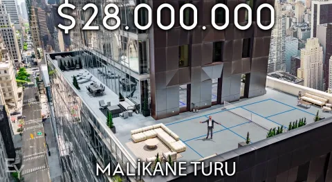 New York'ta $28.000.000'lık Dublex Rezidans Turu