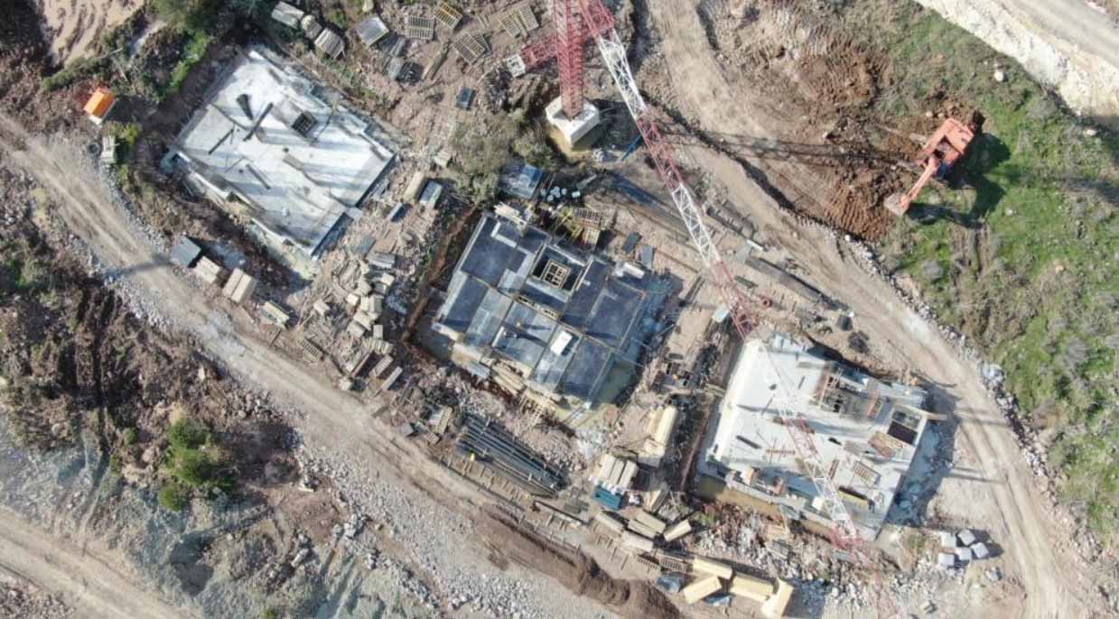 TOKİ tarafından depremzedeler için inşa edilen konutlar hızla yükseliyor