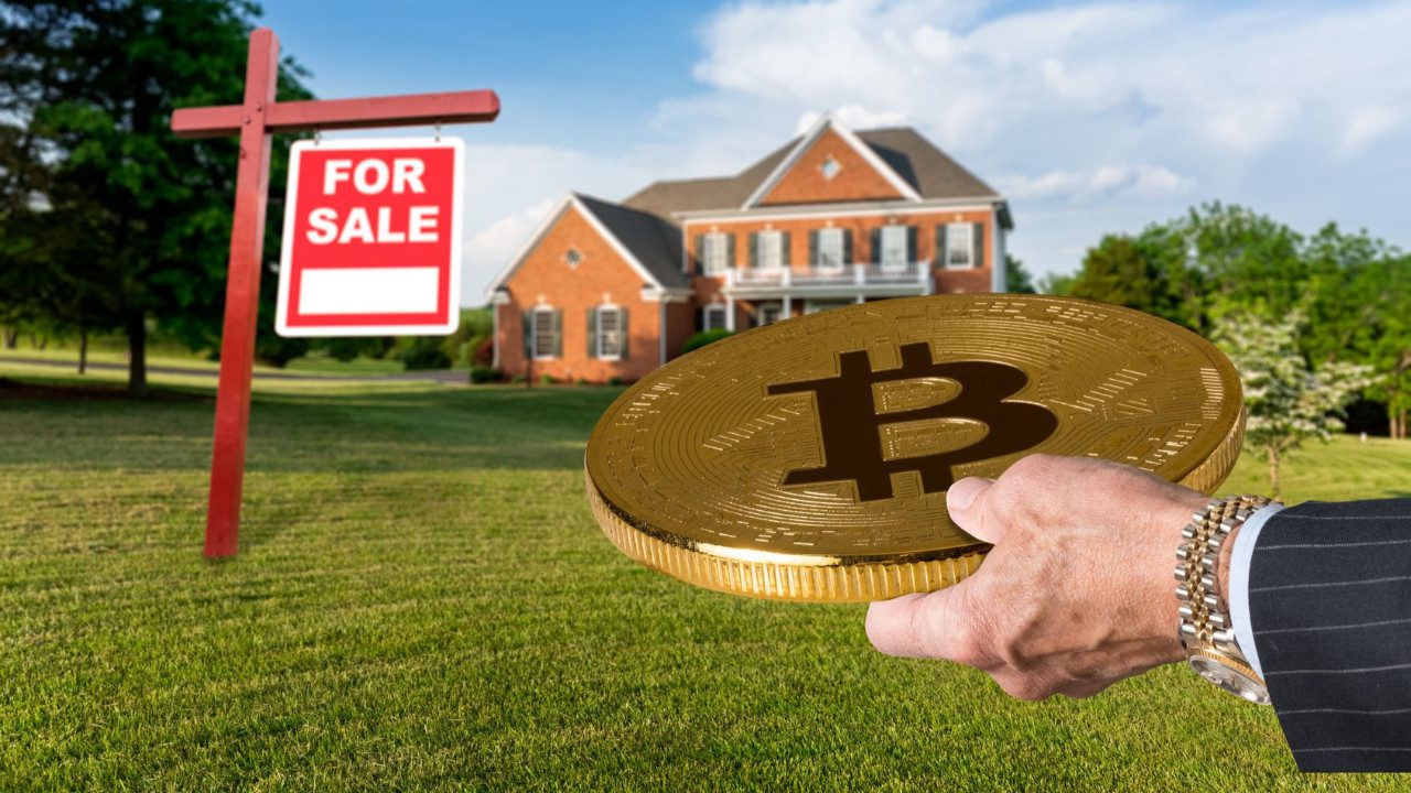 O evi 3 Bitcoin karşılığında satın aldı!