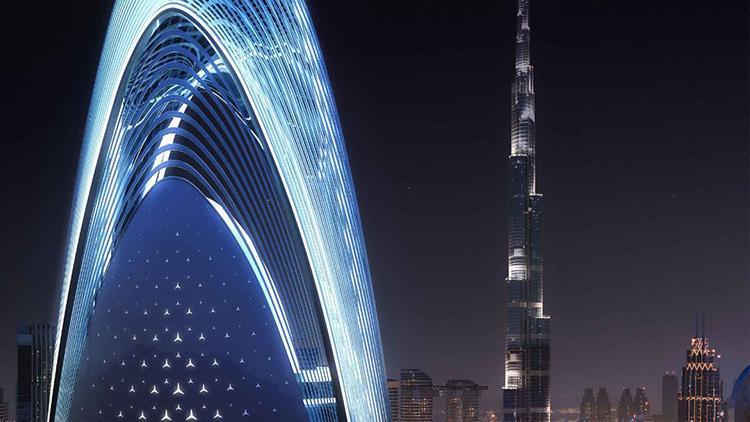 Mercedes’ten Dubai’ye 1 milyar dolarlık kule